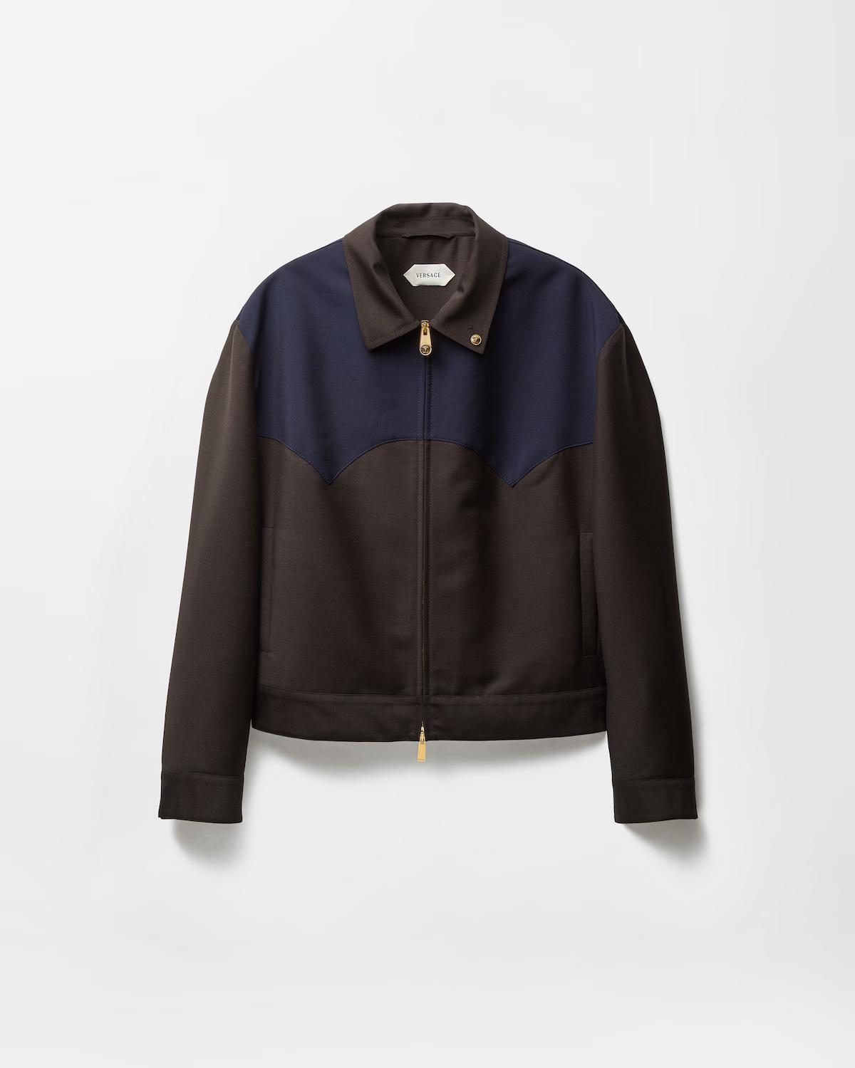 Wool-Mohair Zip Blouson