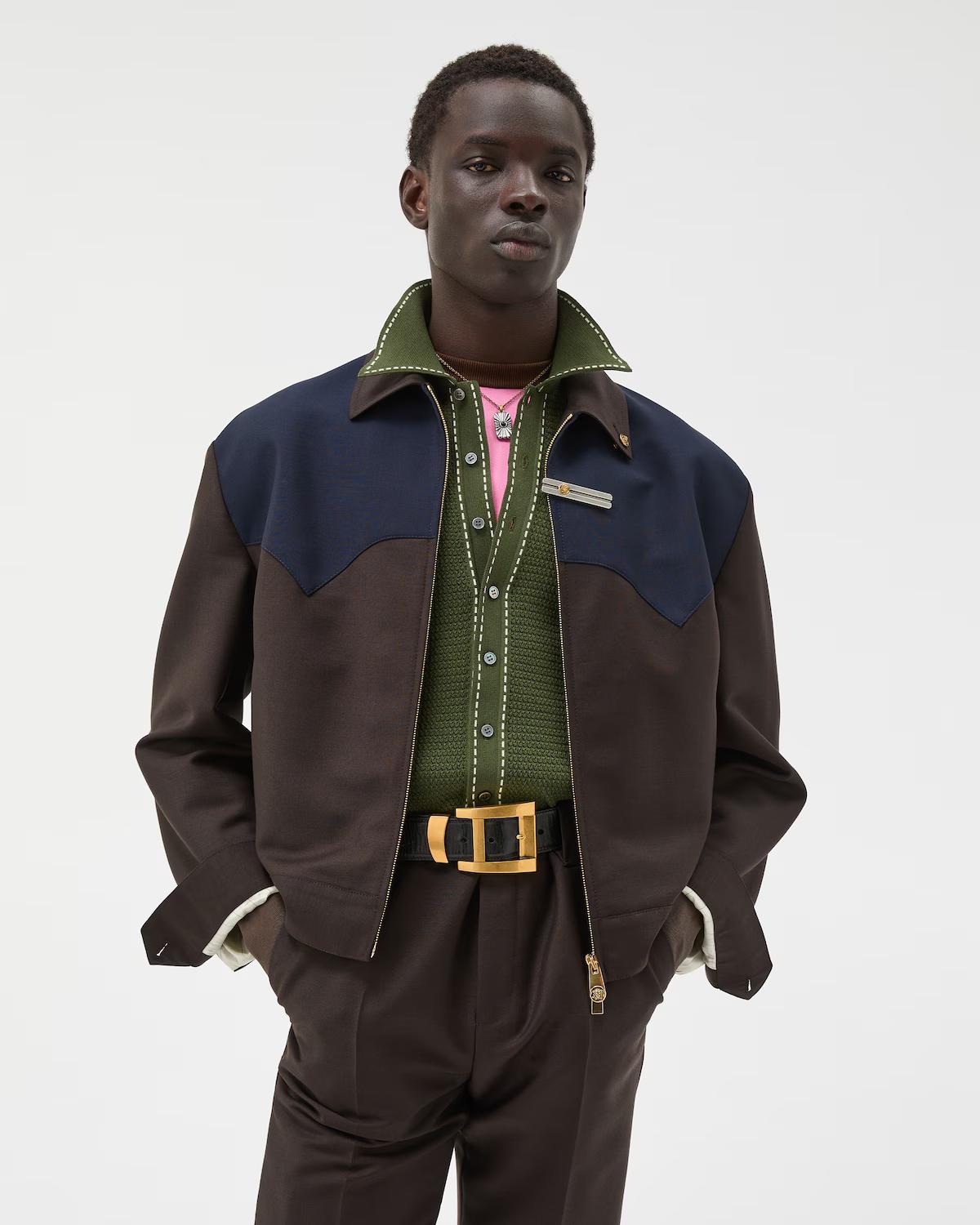 Wool-Mohair Zip Blouson - Image 2