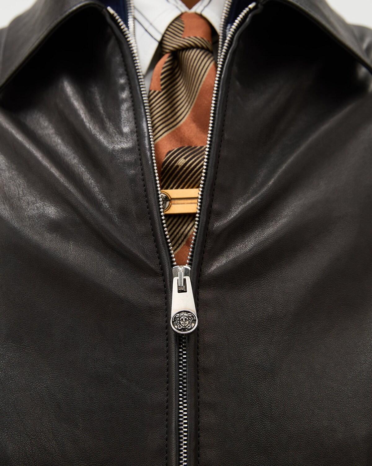 Leather Blouson - Image 5
