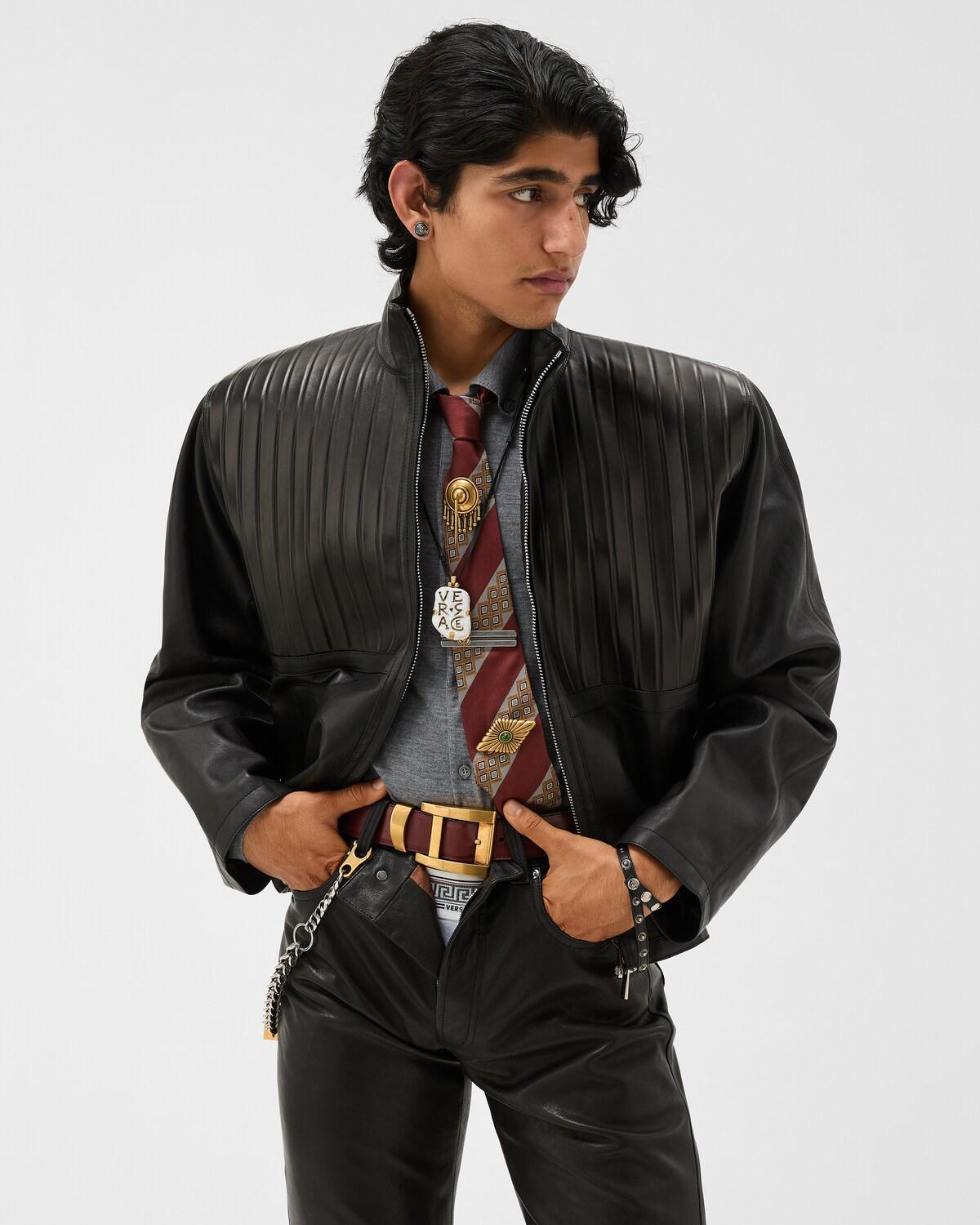 Leather Blouson - Image 2