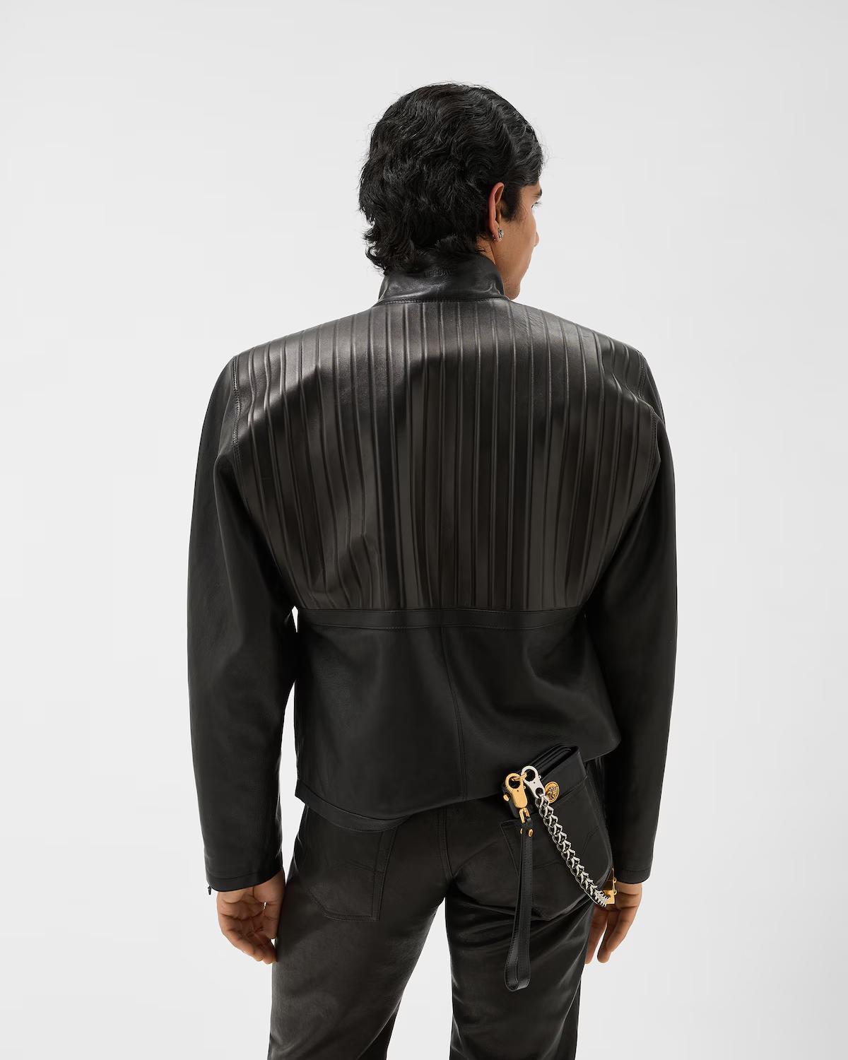 Leather Blouson - Image 3