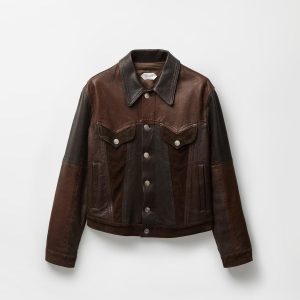 Leather Blouson