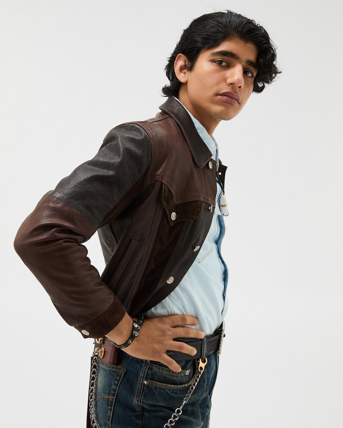 Leather Blouson - Image 4