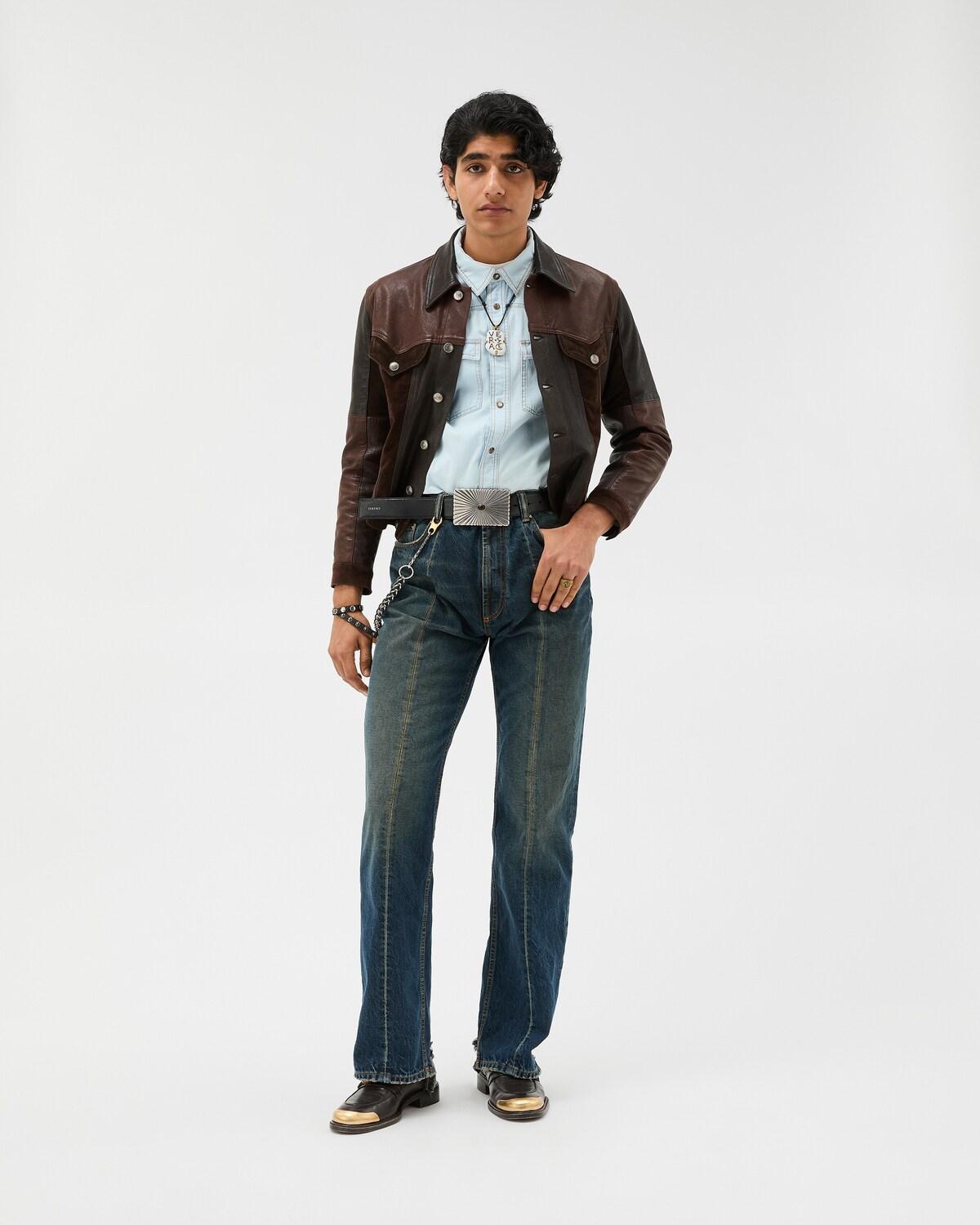 Leather Blouson - Image 6