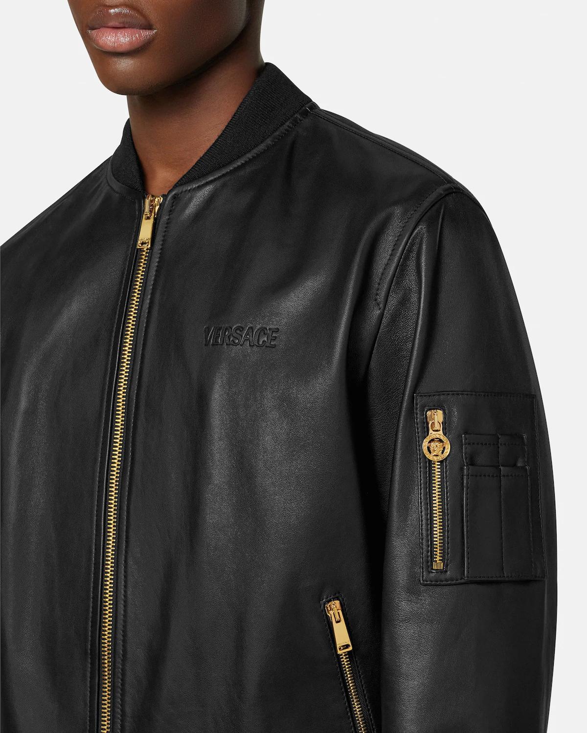 Leather Bomber - Image 3