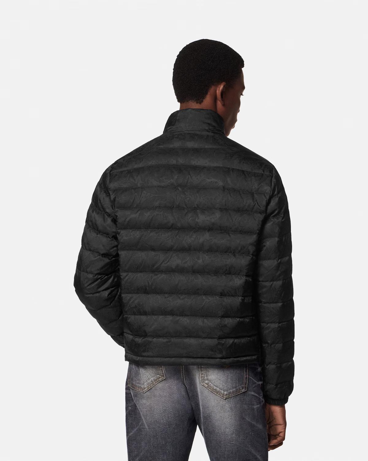 Jacquard Padded Jacket - Image 5