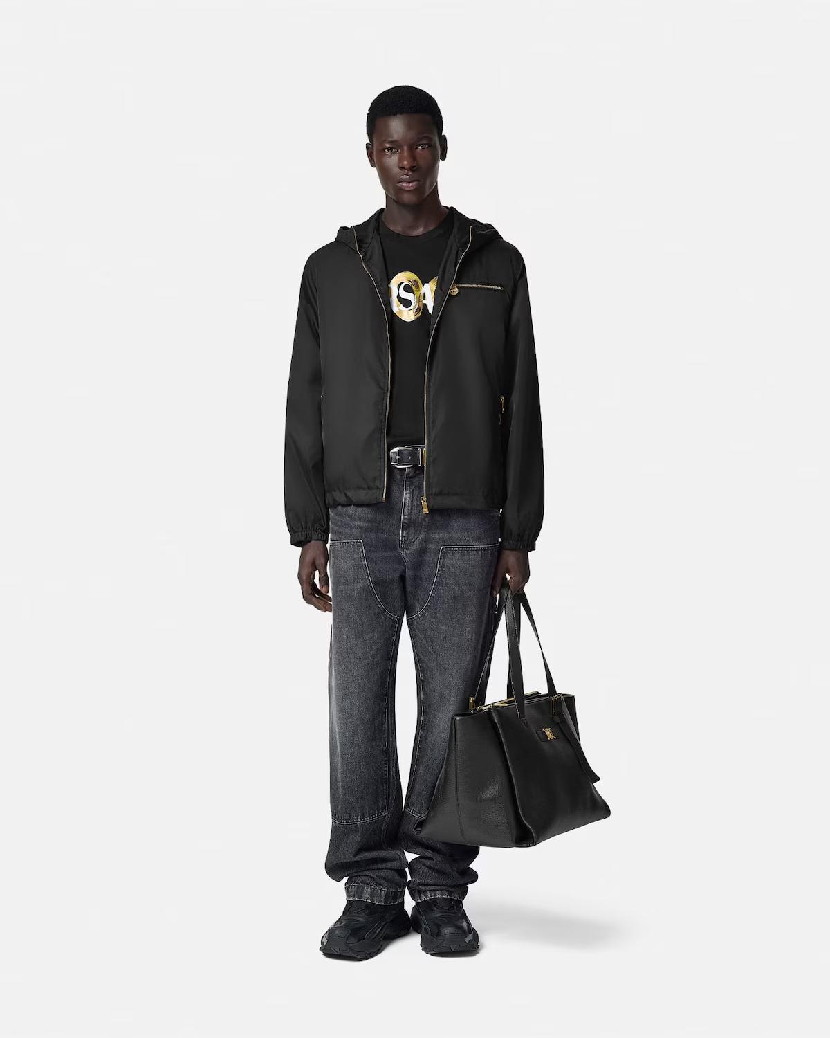 Nylon Windbreaker Jacket - Image 2