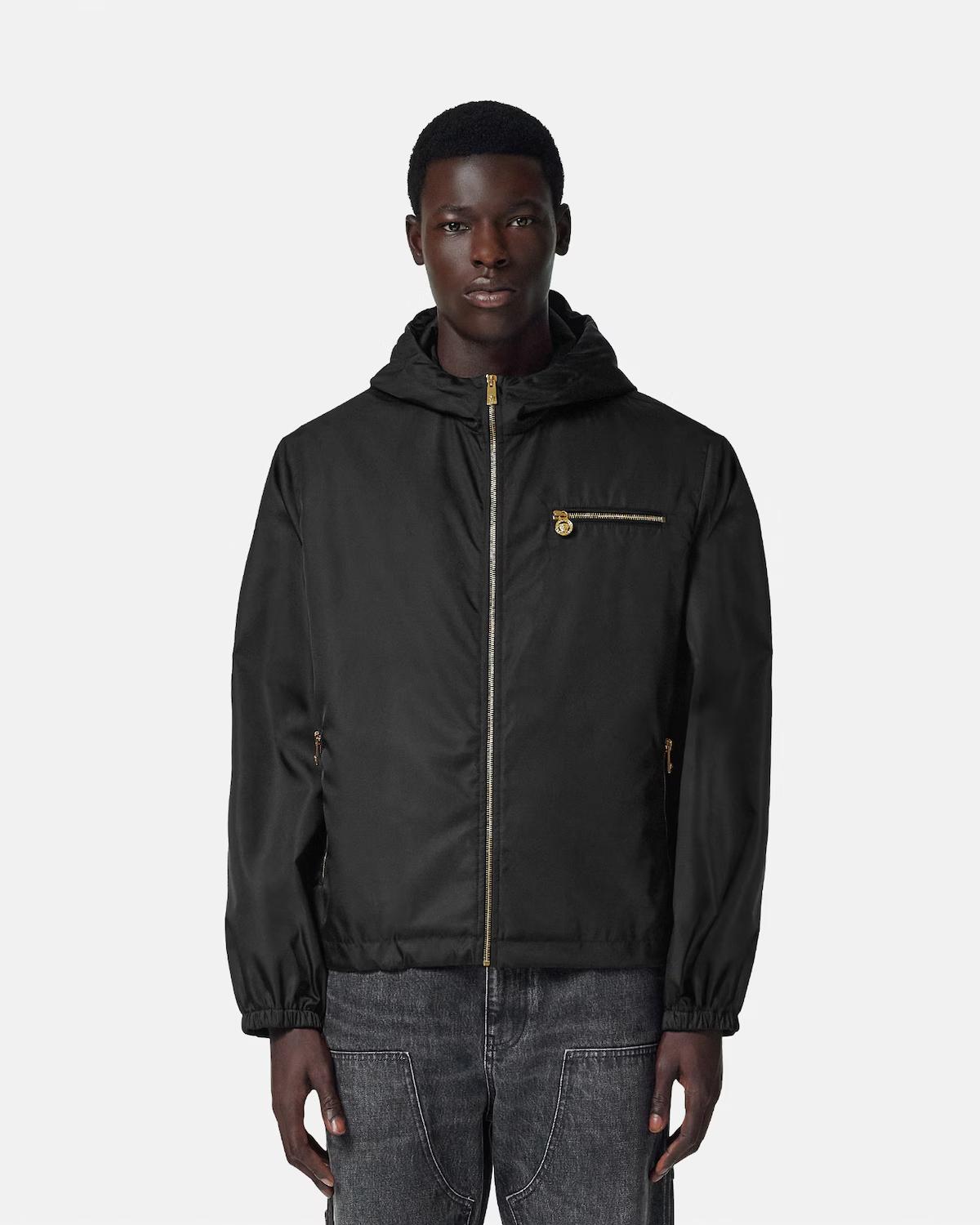 Nylon Windbreaker Jacket - Image 4