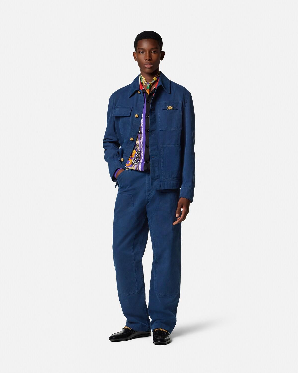 Overdyed Canvas Carpenter Jacket - Image 2