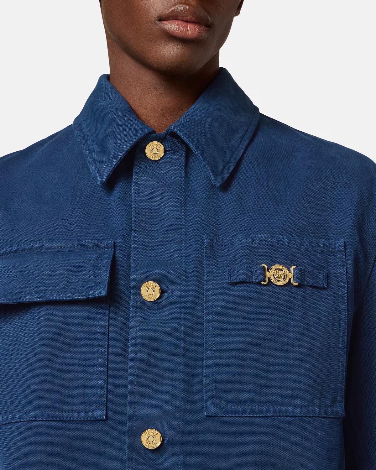 Overdyed Canvas Carpenter Jacket - Image 3