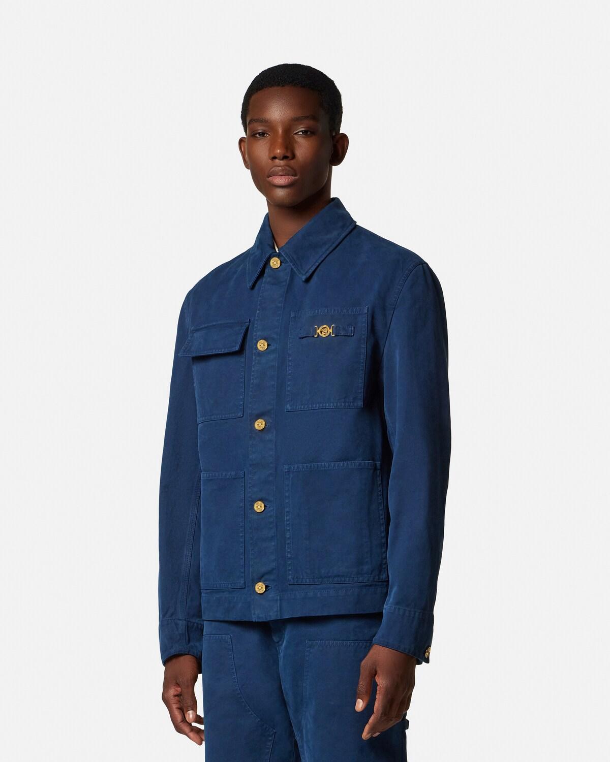 Overdyed Canvas Carpenter Jacket - Image 4