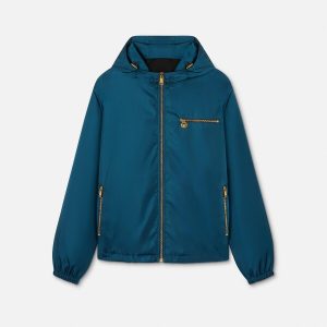 Nylon Windbreaker Jacket