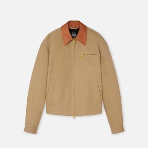 Cotton-Canvas Blouson