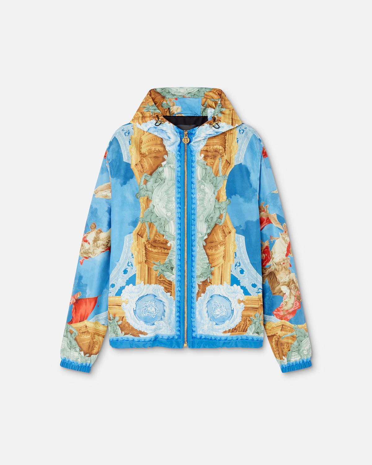 Printed Windbreaker