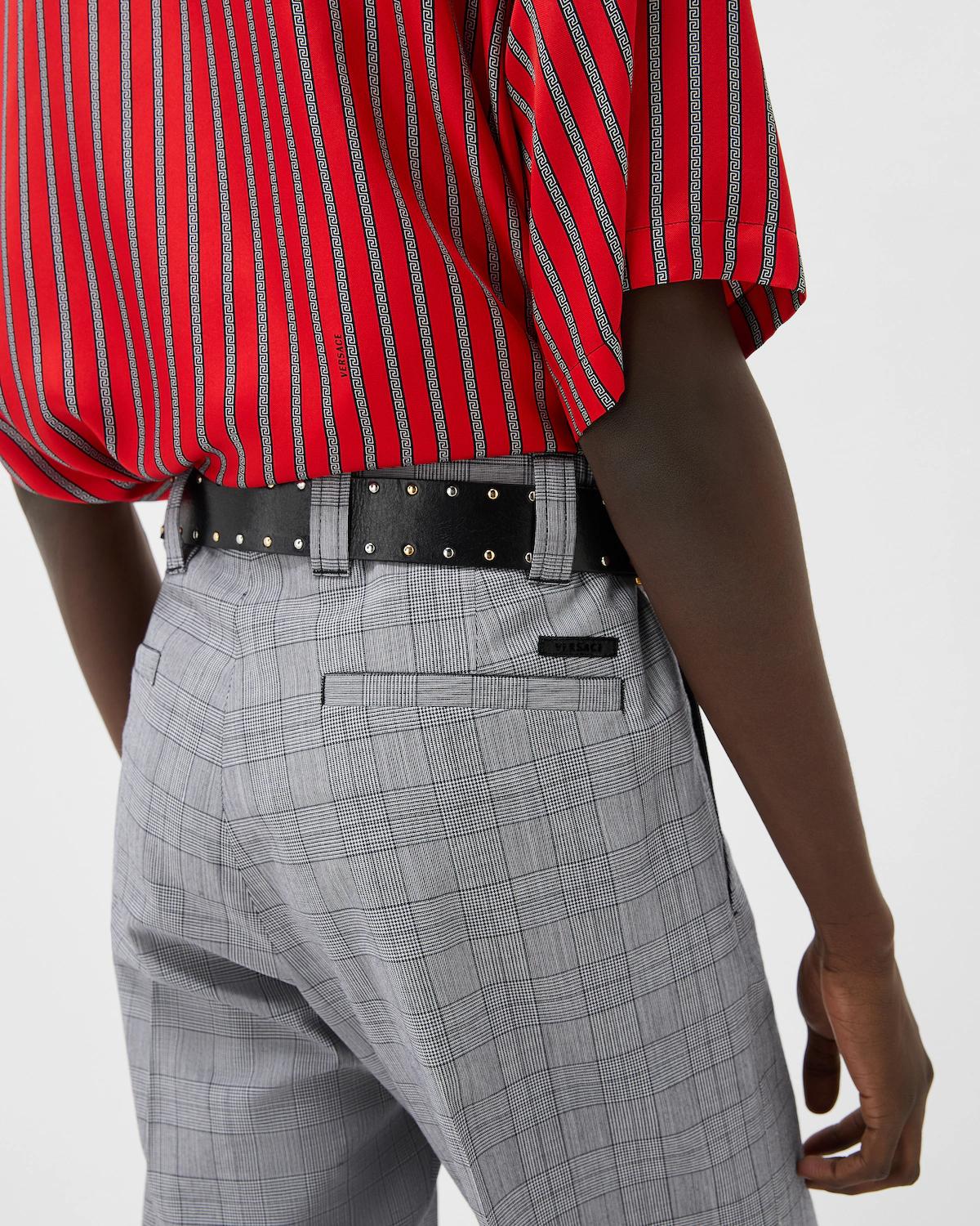Prince Of Wales Wool Pants - Image 5