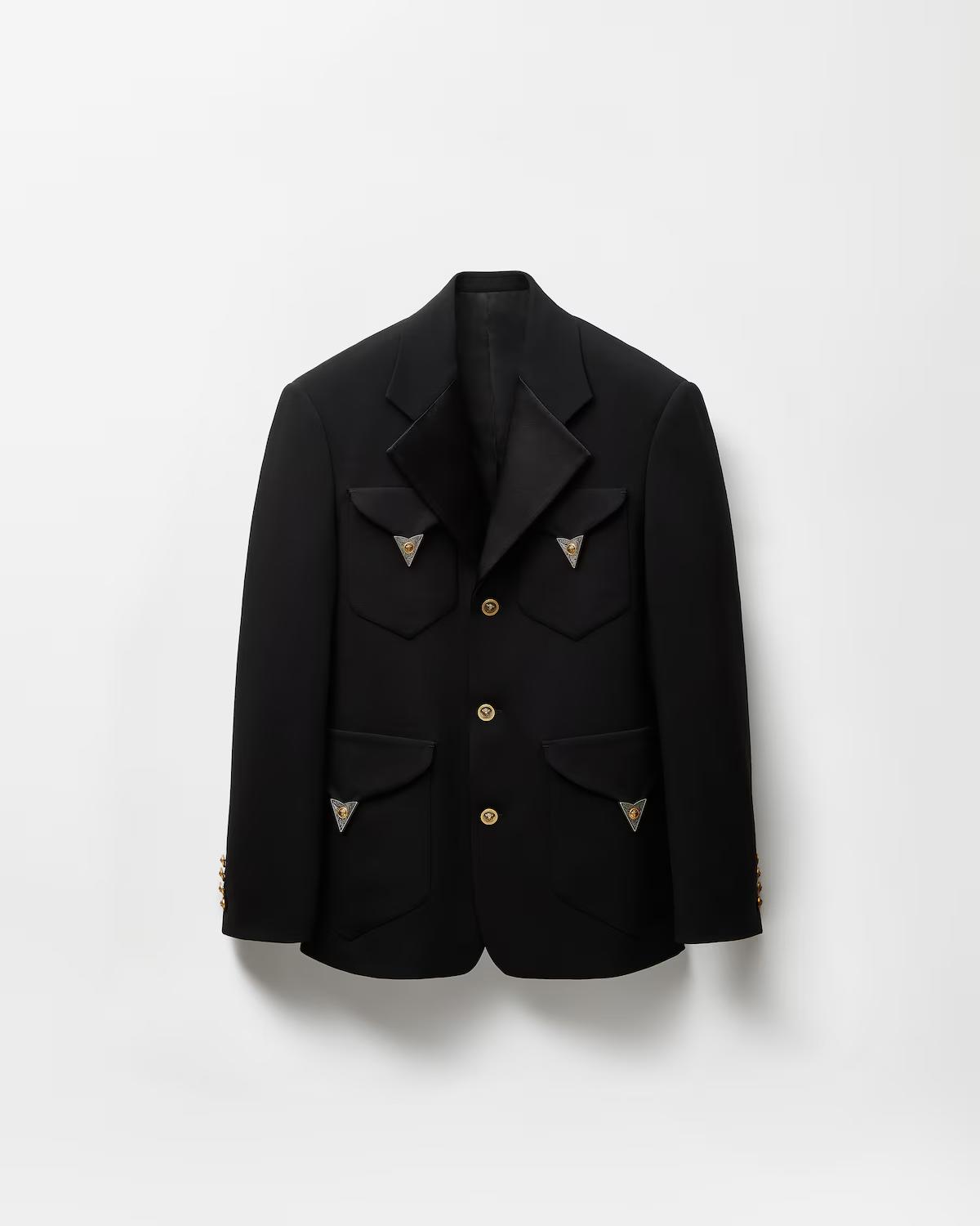Stretch Wool Blazer