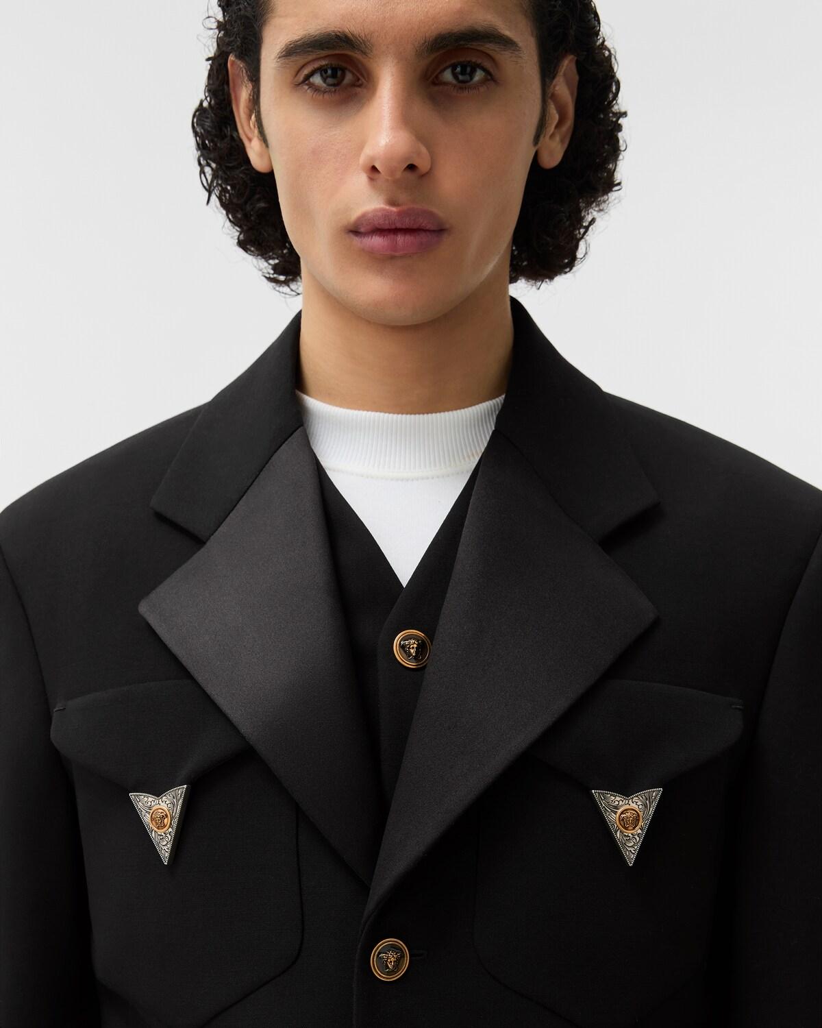 Stretch Wool Blazer - Image 4