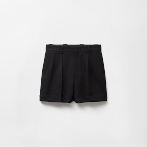 Stretch Wool Shorts