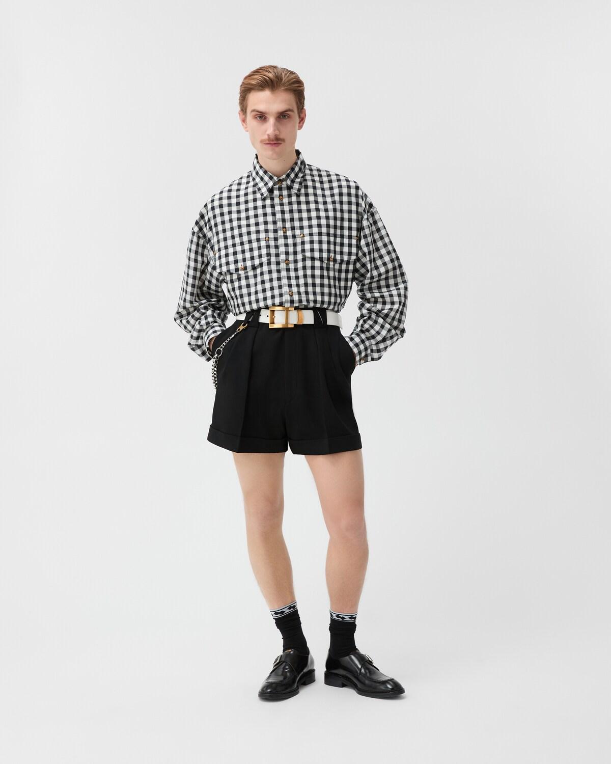 Stretch Wool Shorts - Image 2