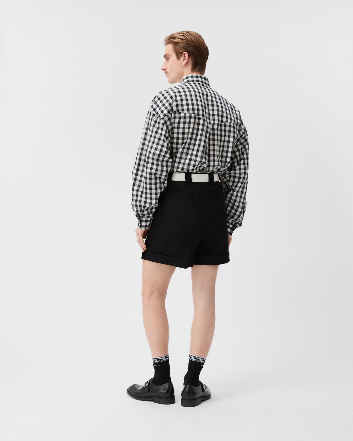 Stretch Wool Shorts - Image 3
