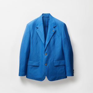 Wool-Linen Oversized Blazer