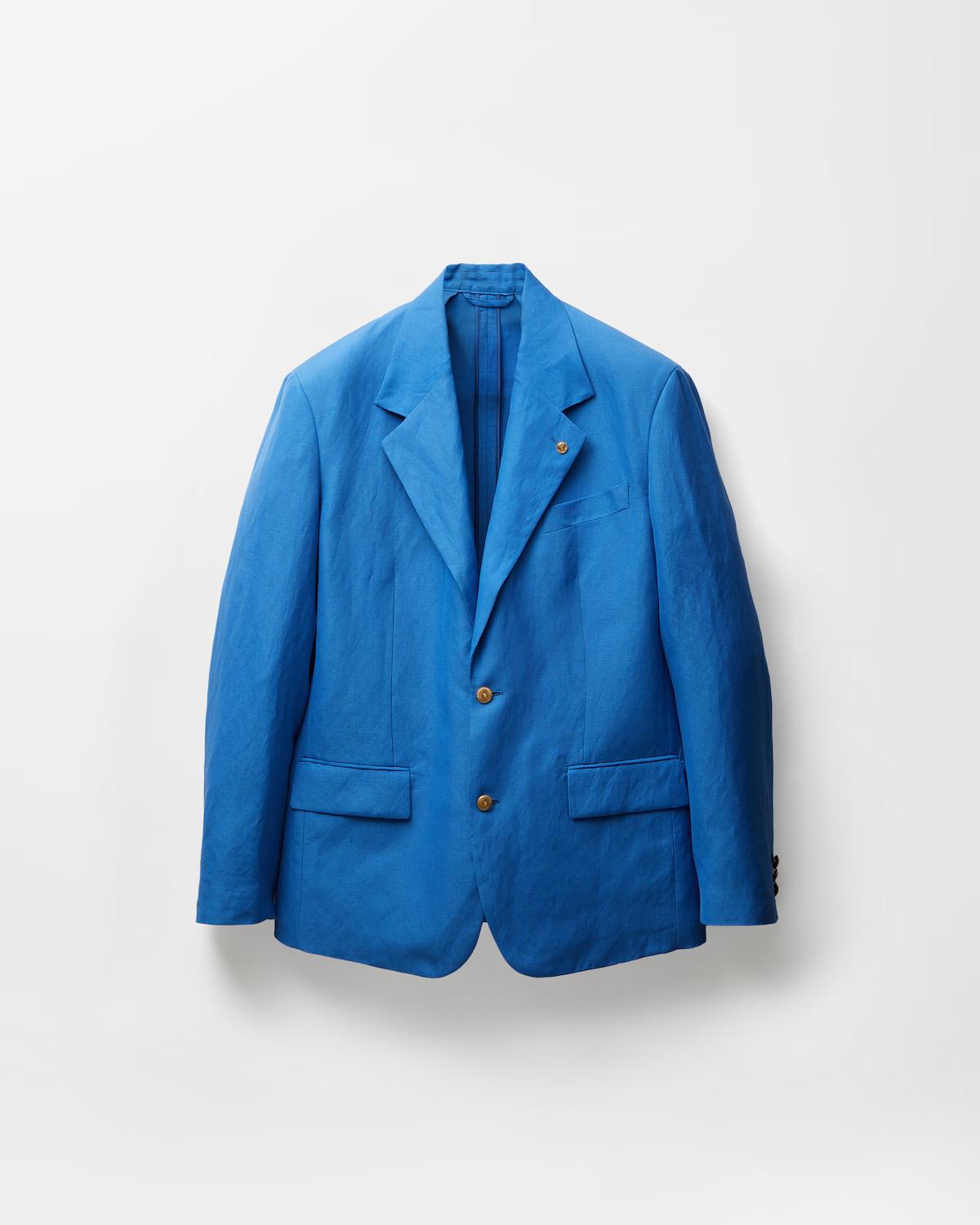 Wool-Linen Oversized Blazer