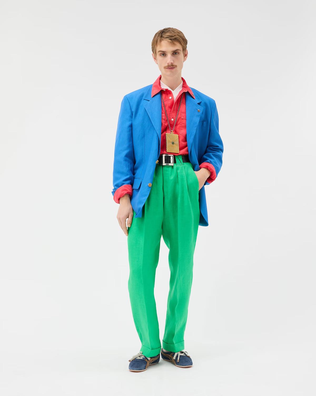 Wool-Linen Oversized Blazer - Image 6