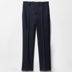 Wool-Mohair Slim Formal Pants