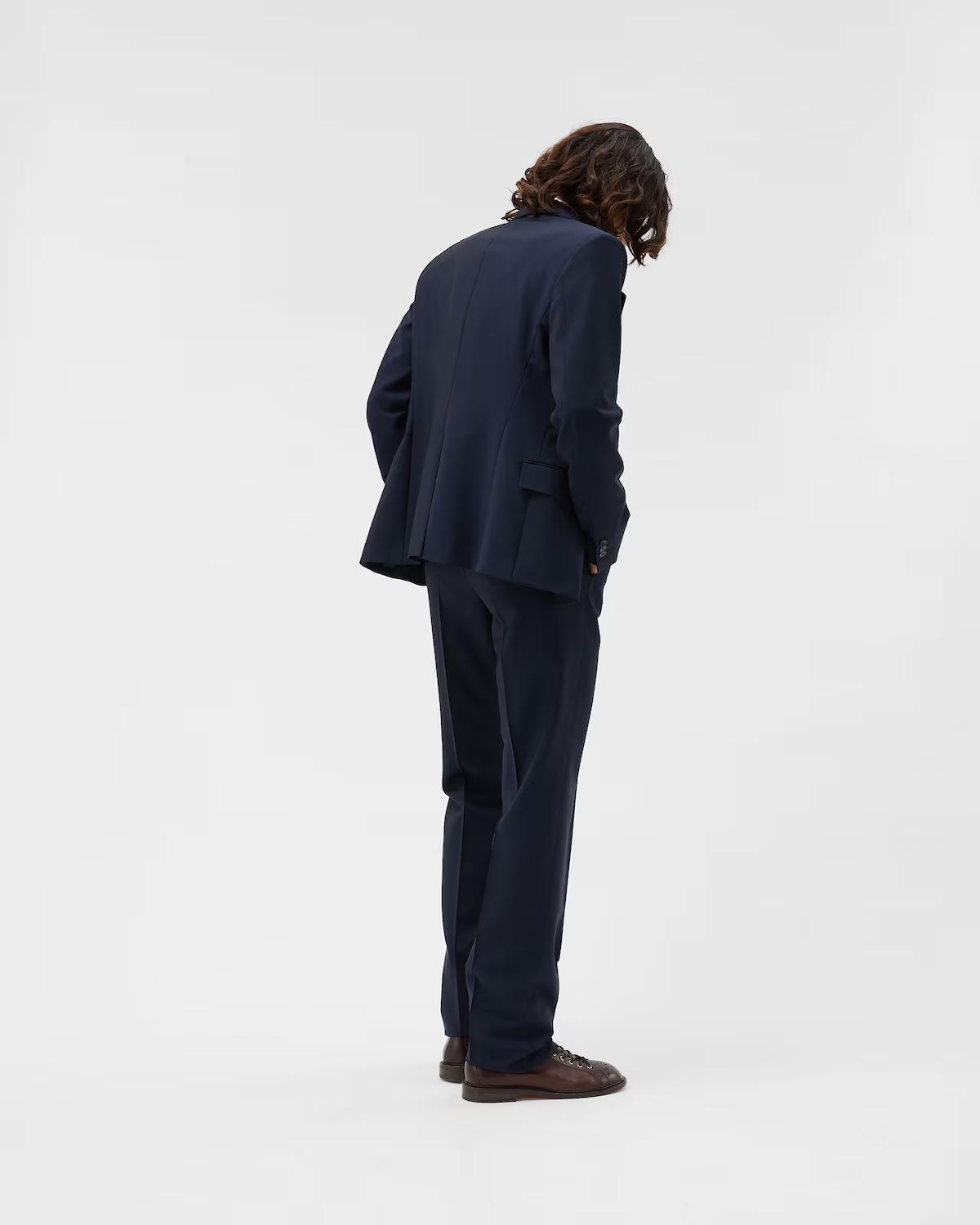 Wool-Mohair Slim Formal Pants - Image 3