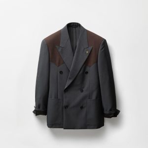 Wool-Mohair Boxy Blazer
