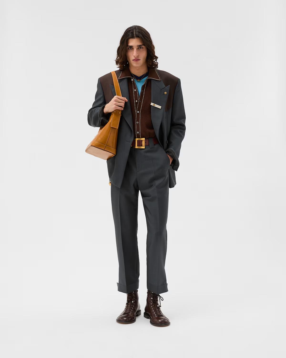 Wool-Mohair Boxy Blazer - Image 6