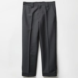 Wool-Mohair Regular Formal Pants