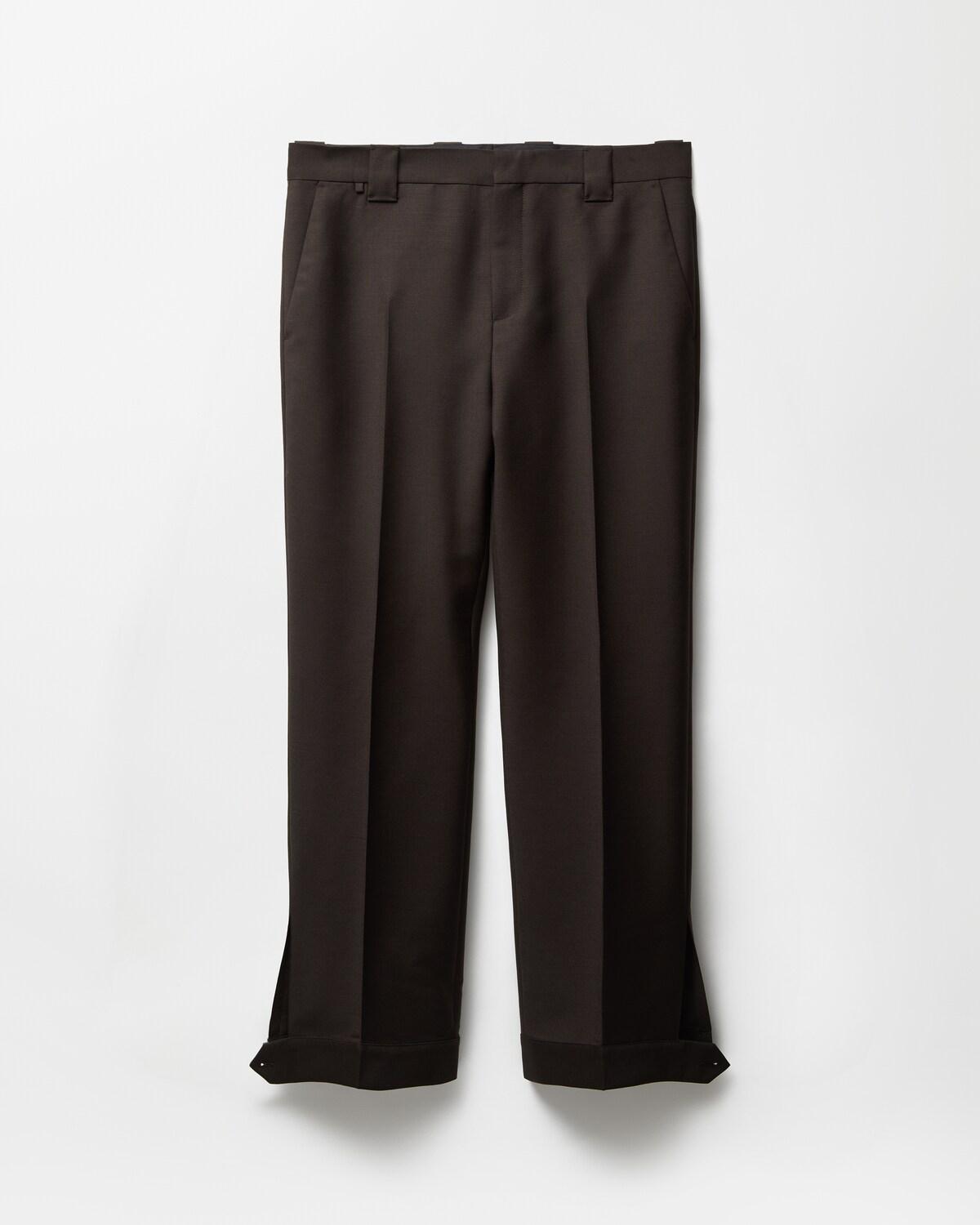Wool-Mohair Regular Formal Pants