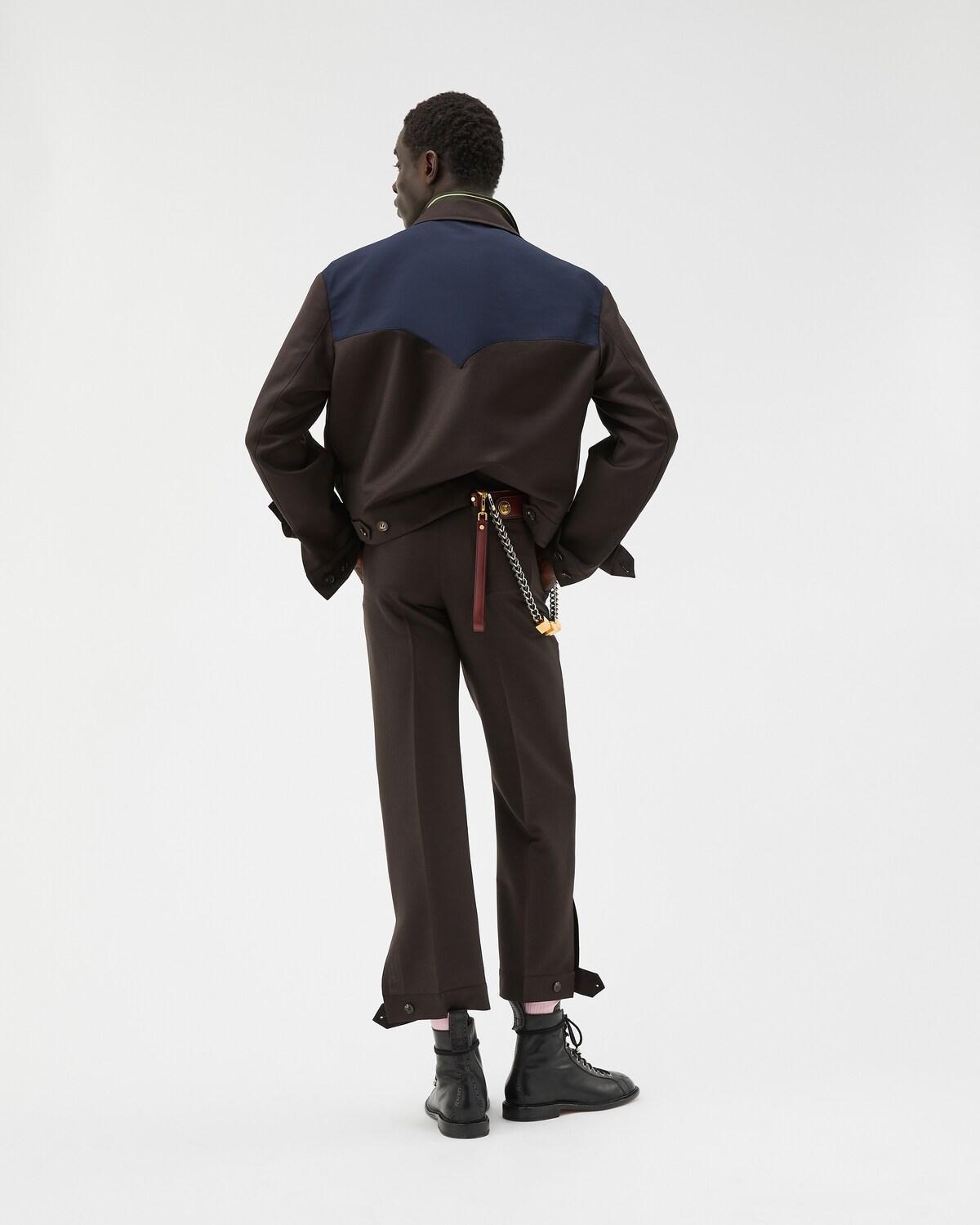 Wool-Mohair Regular Formal Pants - Image 3