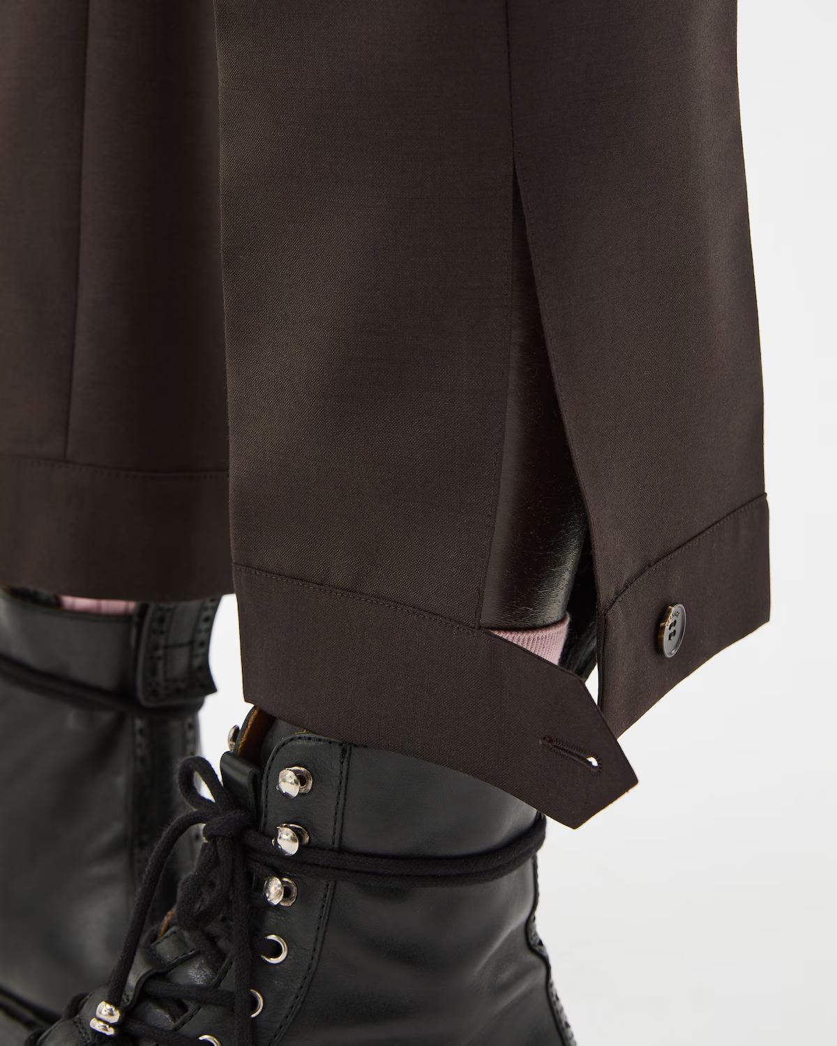 Wool-Mohair Regular Formal Pants - Image 5