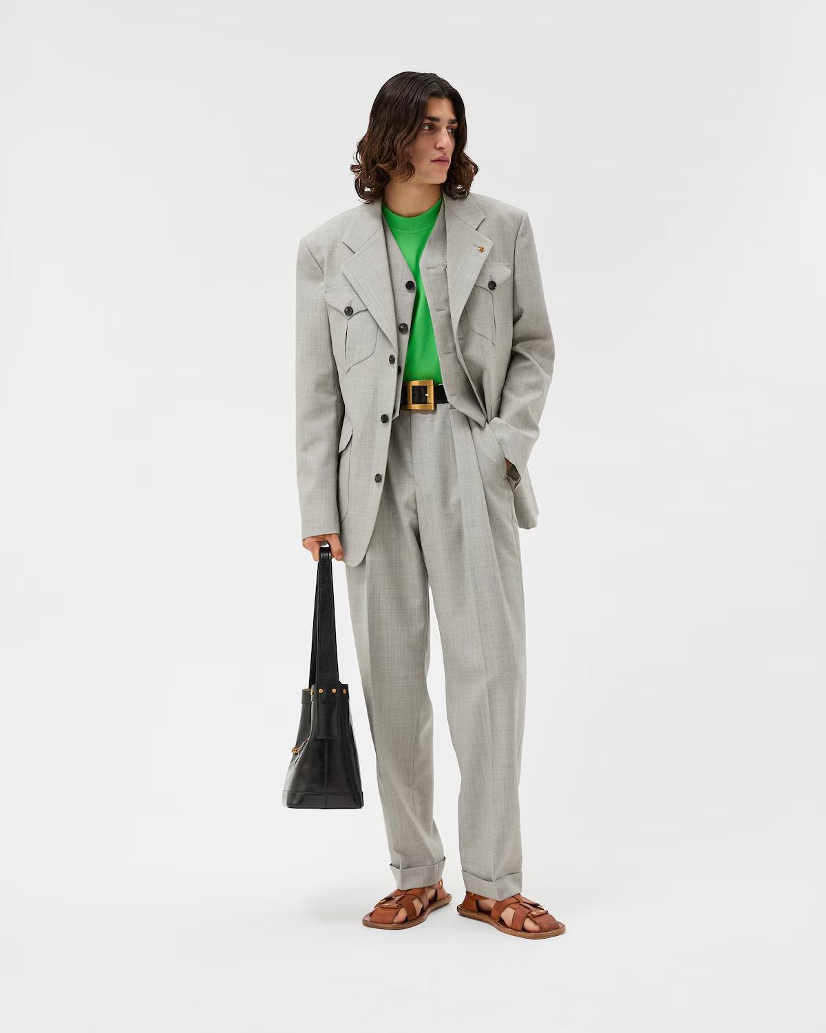 Wool Boxy Blazer - Image 5