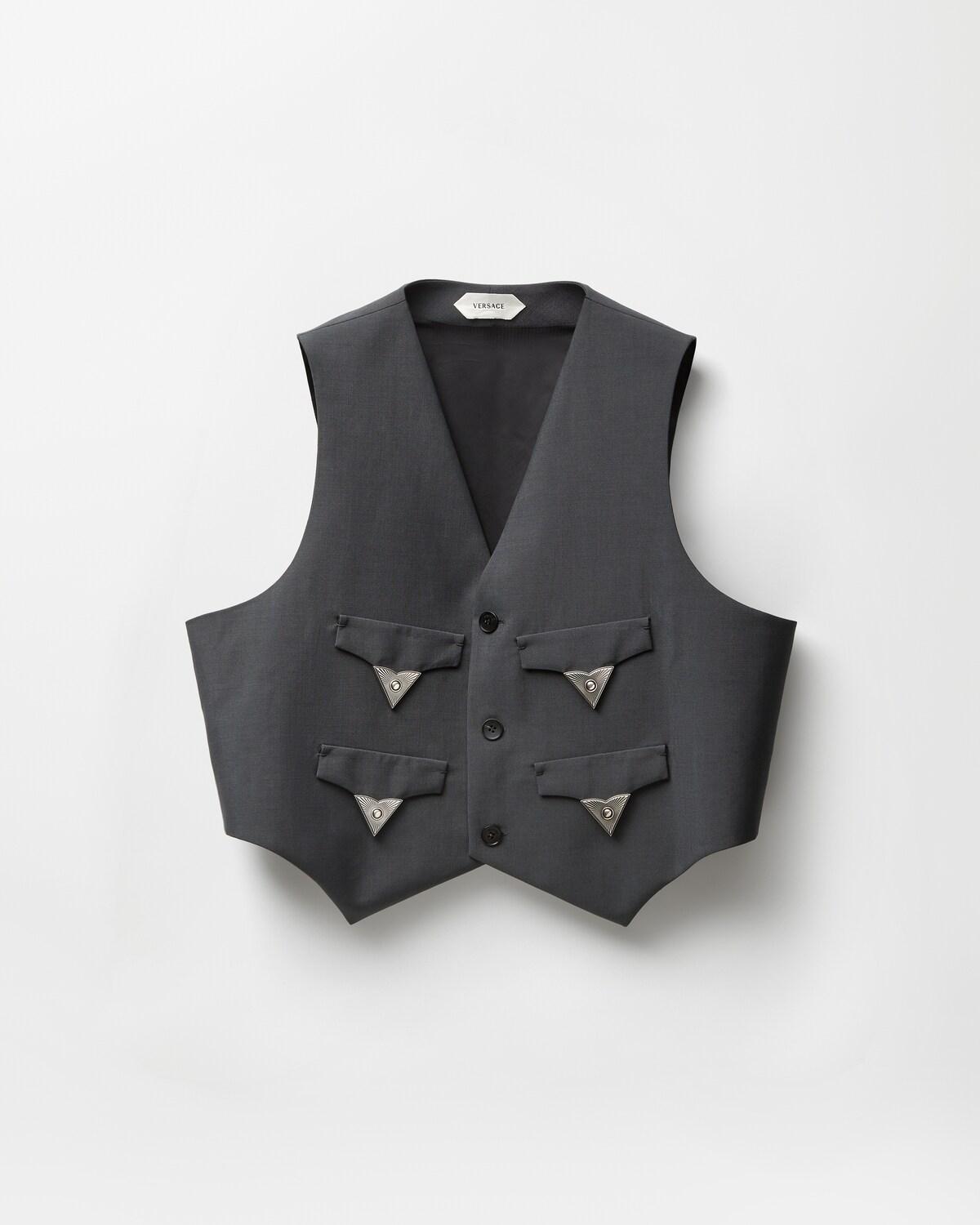 Wool-Mohair Vest
