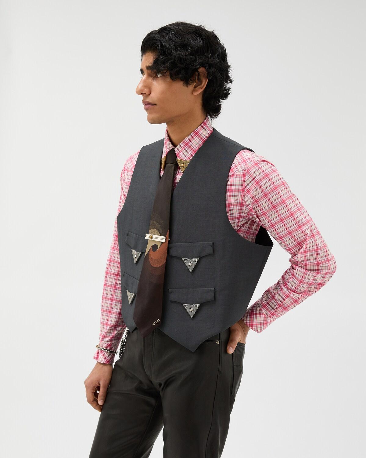 Wool-Mohair Vest - Image 4