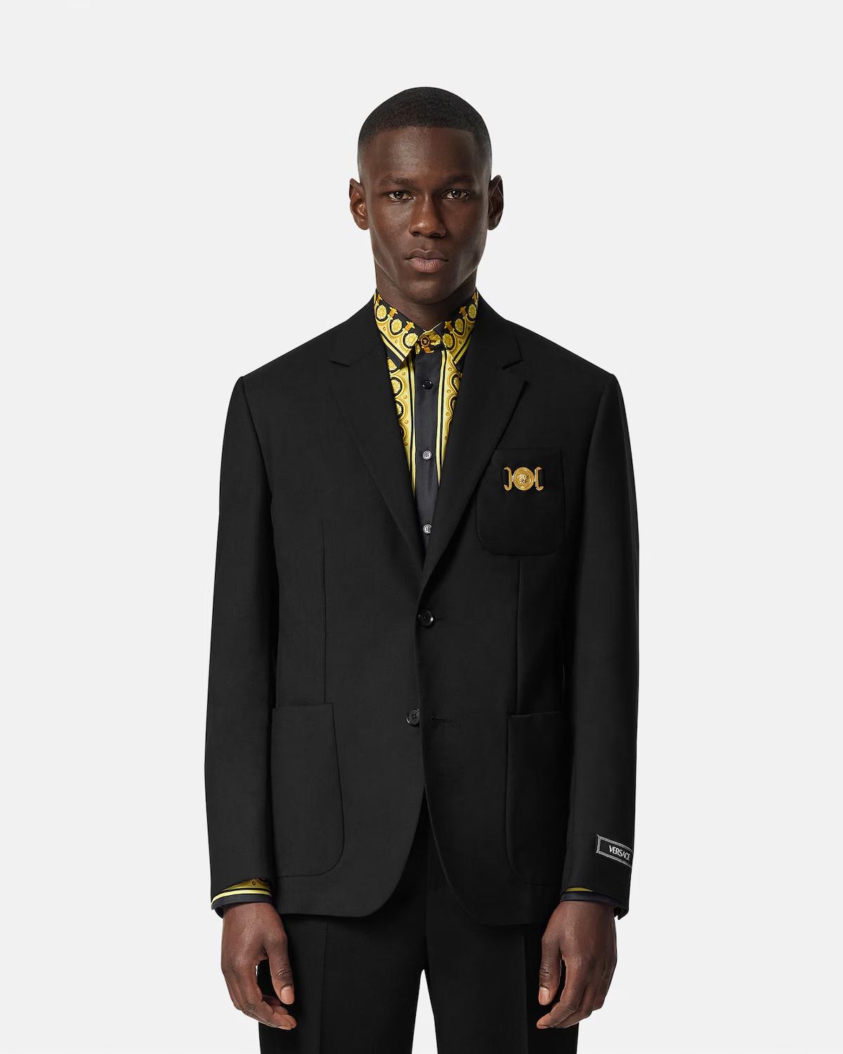 Wool Slim Blazer - Image 4