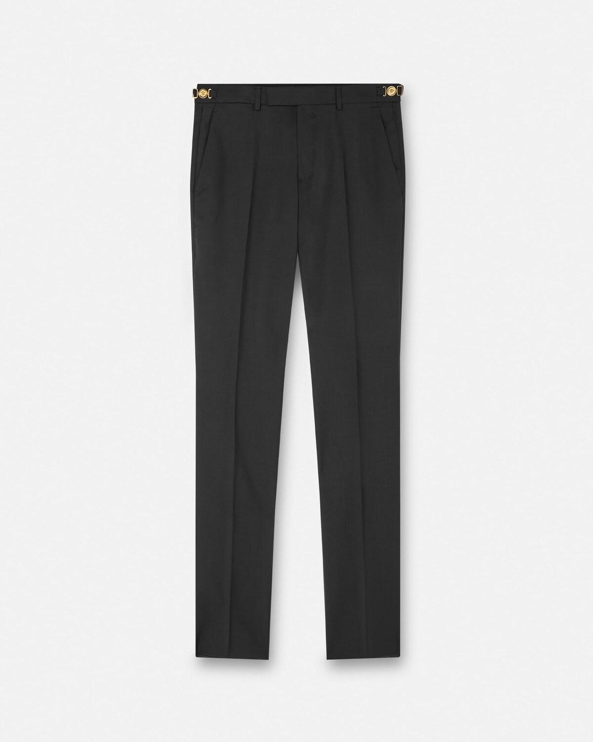 Wool Tapered Formal Pants