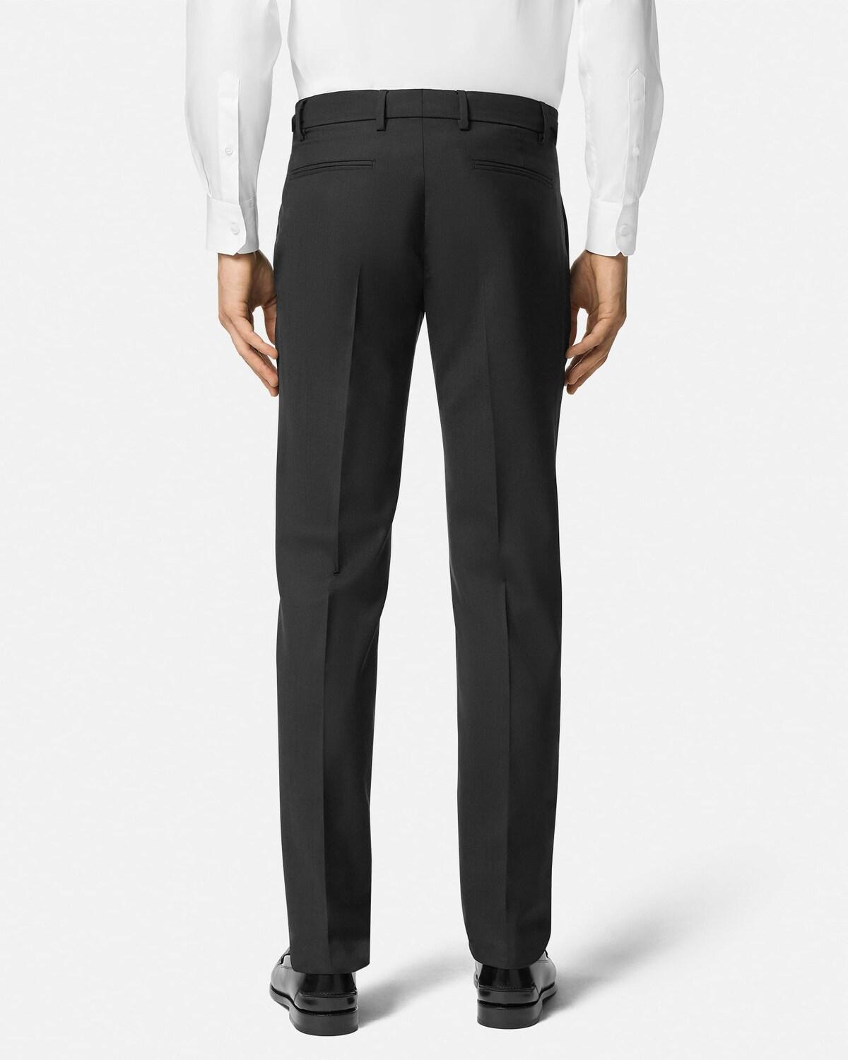 Wool Tapered Formal Pants - Image 5