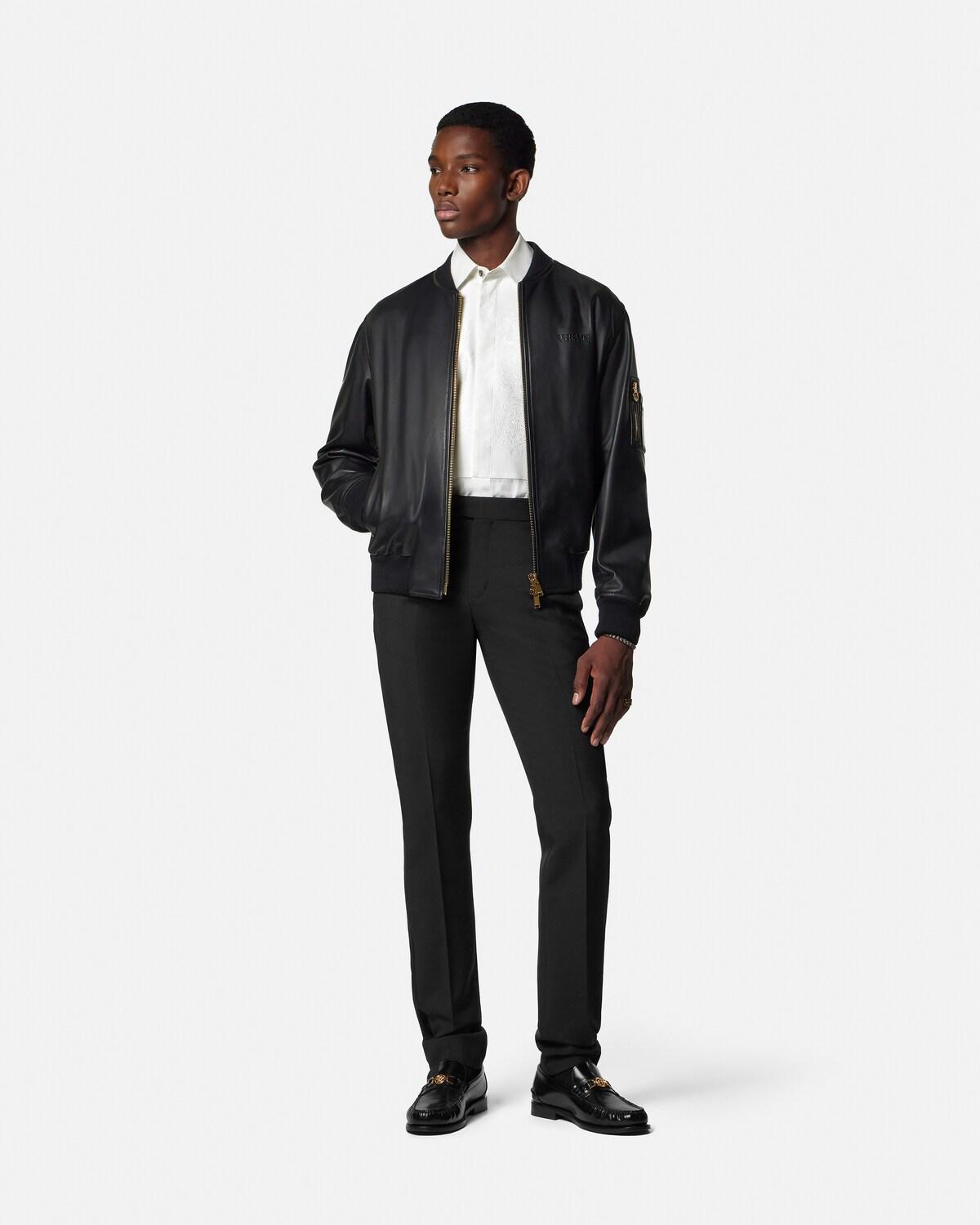 Wool-Mohair Formal Pants - Image 2