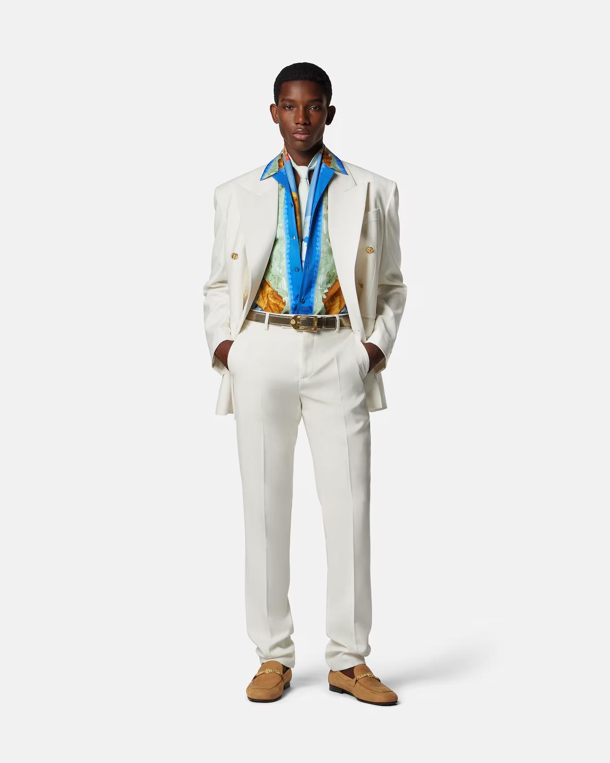 Wool Double-Breasted Blazer - Image 2