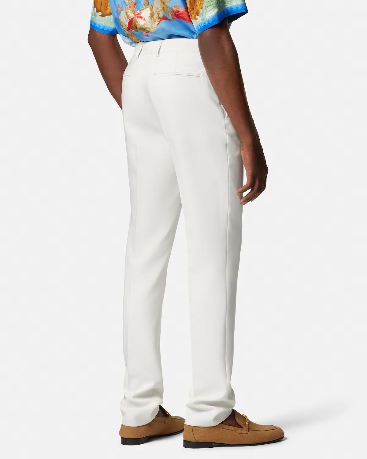 Wool Slim Formal Pants - Image 5