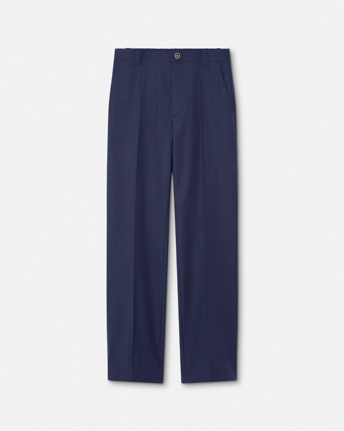 Wool Straight Pants