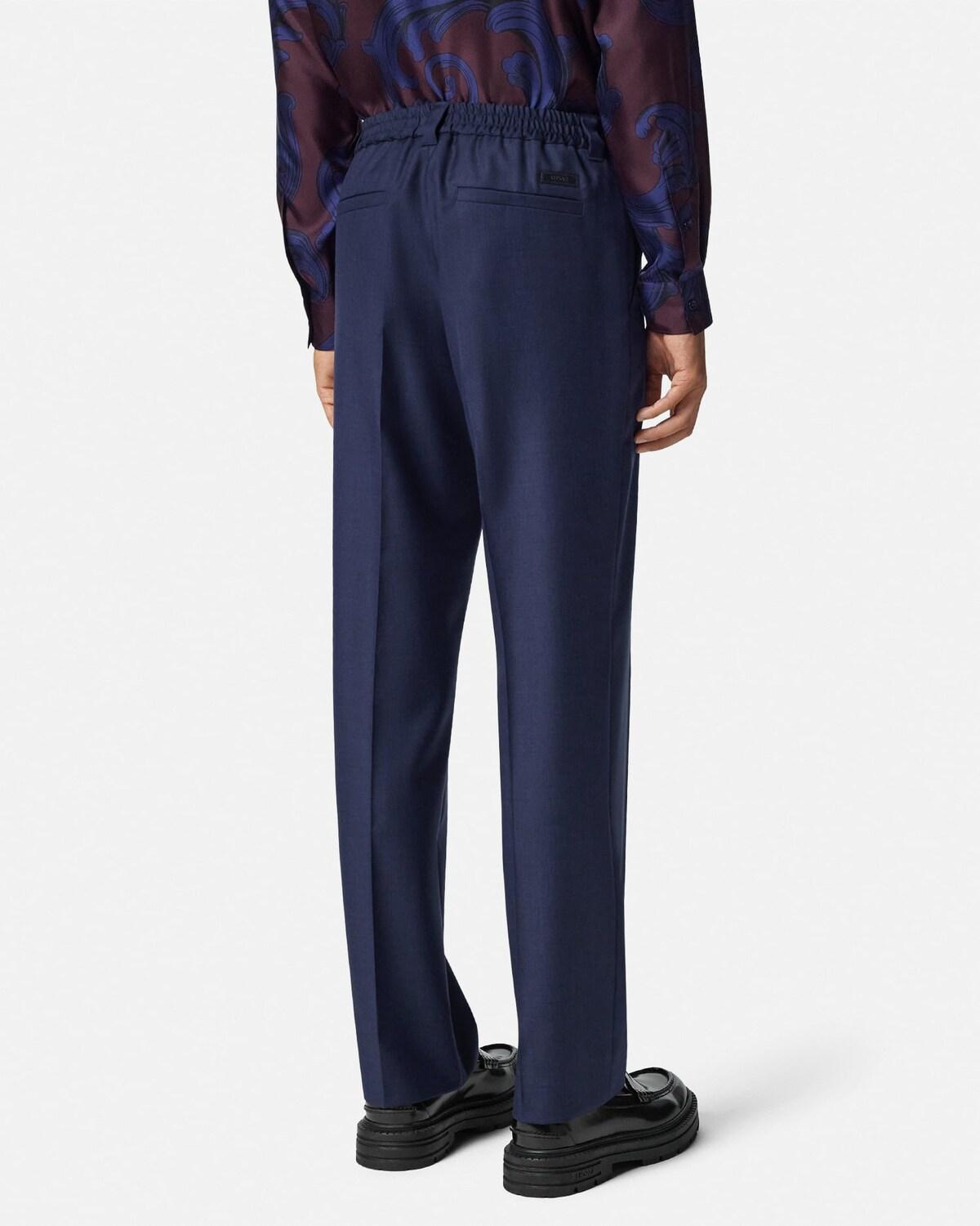 Wool Straight Pants - Image 5
