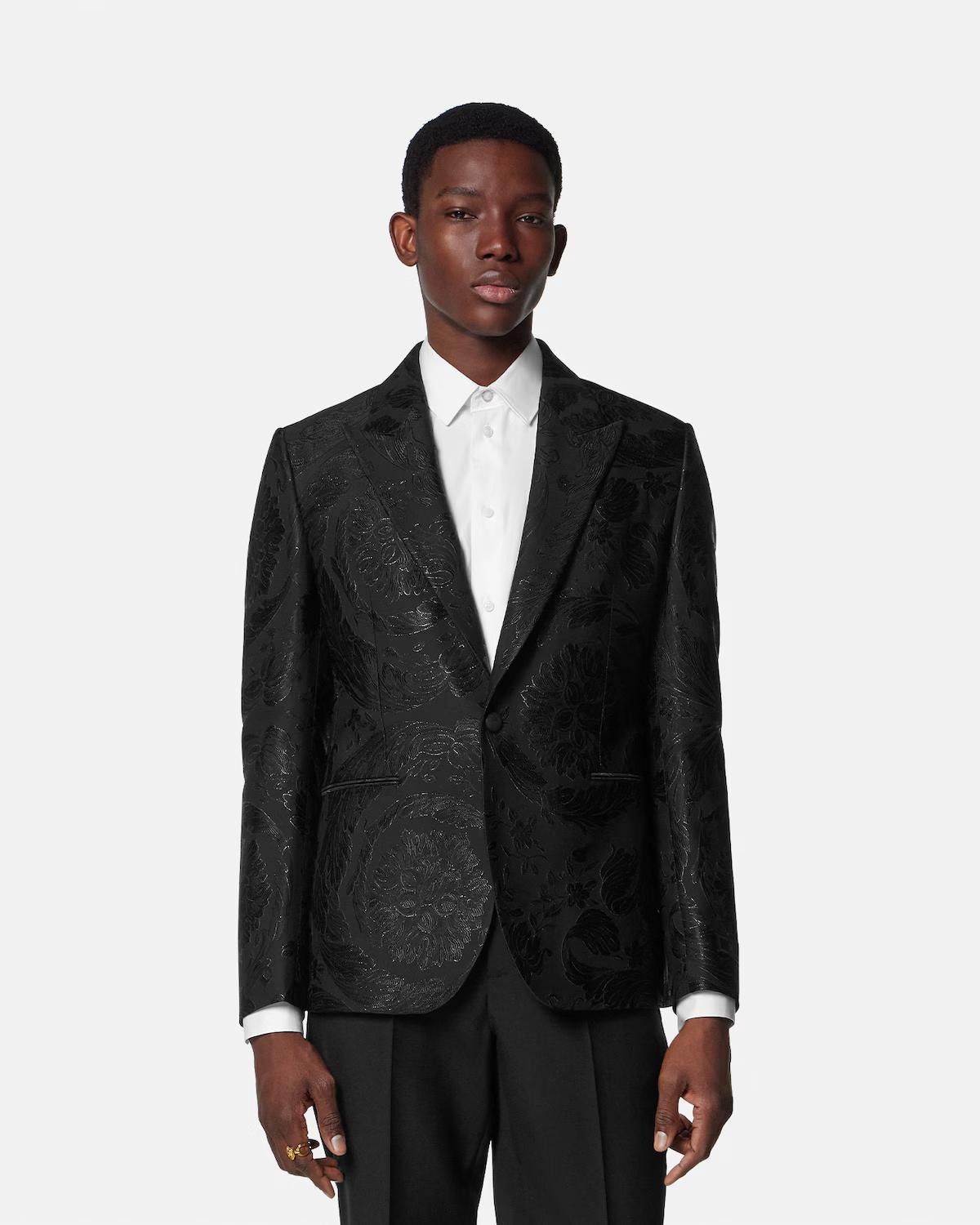 Jacquard Wool-Blend Blazer - Image 4