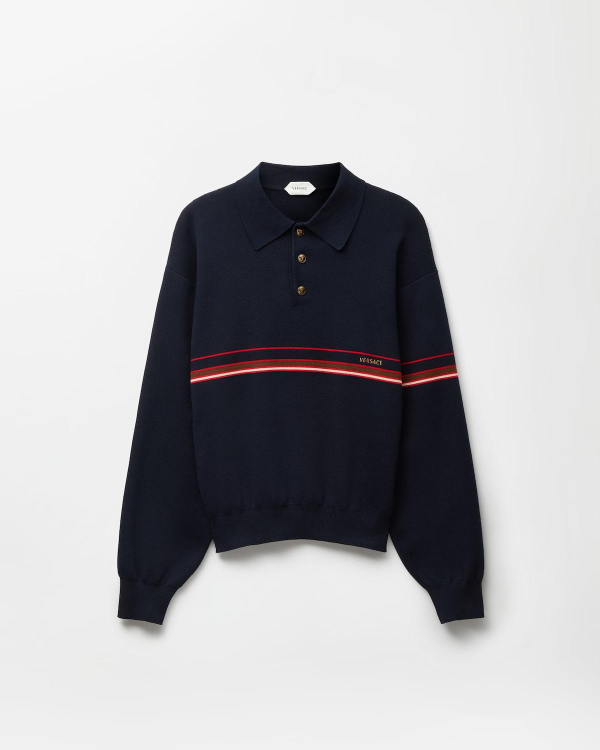 Embroidered-Logo Cotton Knit Polo