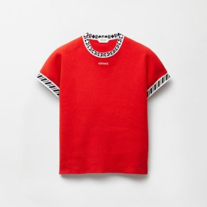 Cotton Knit T-Shirt