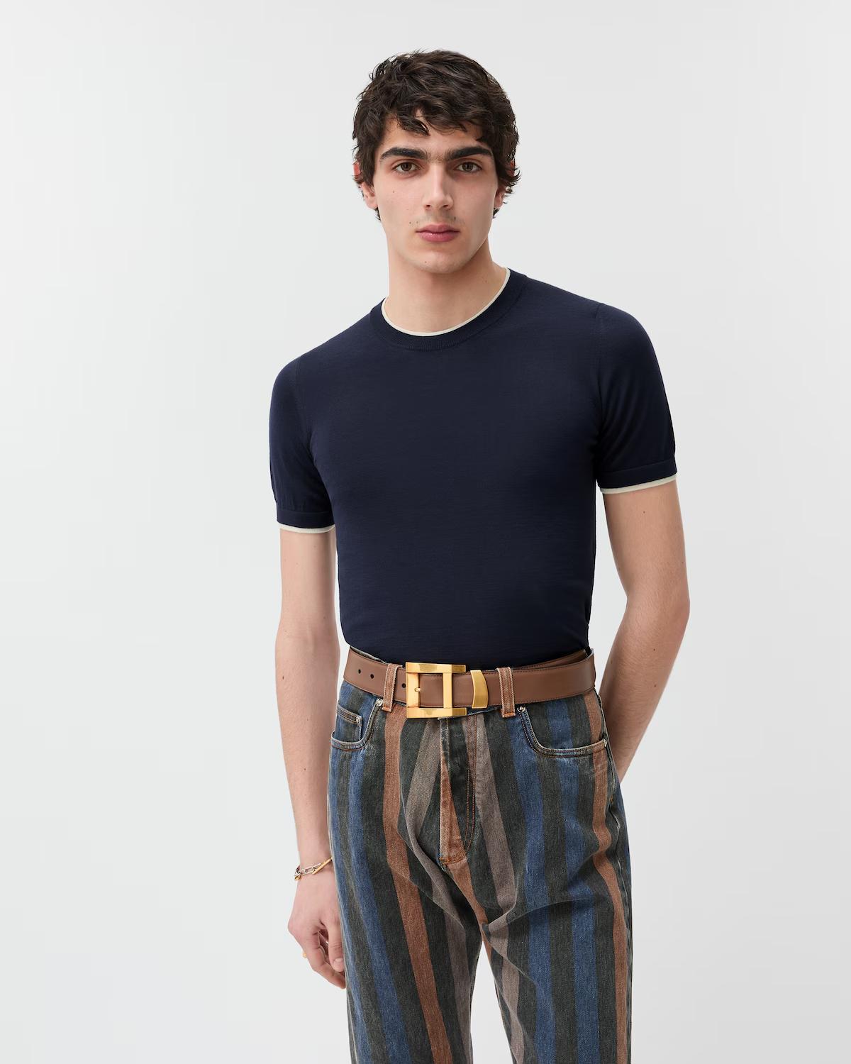 Wool Knit T-shirt - Image 2